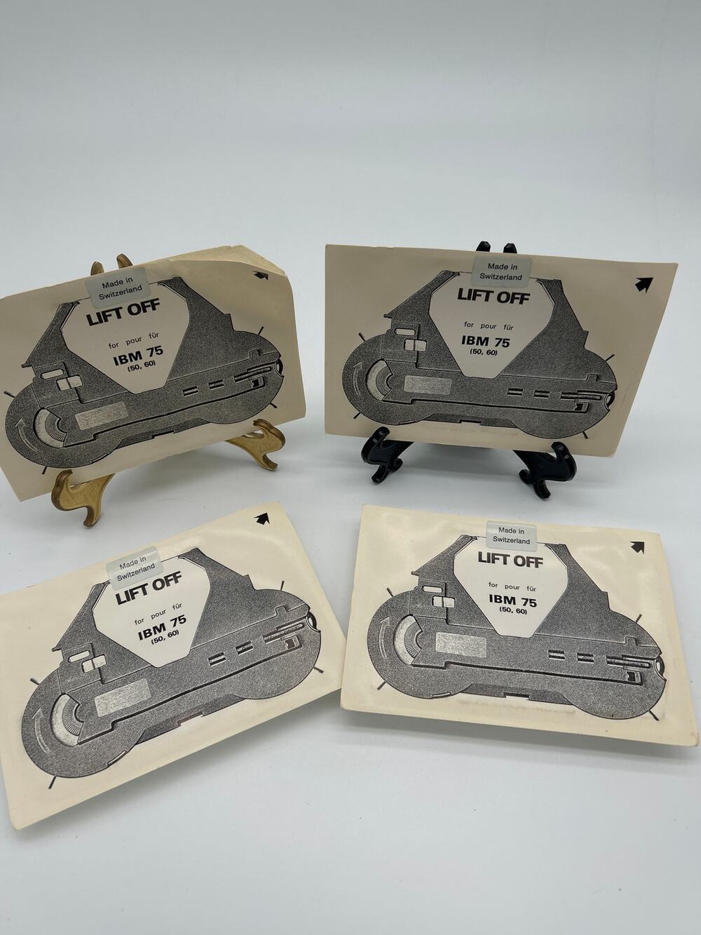 Vintage IBM 75 Typewriter Lift Off Correction Tape Made in Switzerland Lot of 4